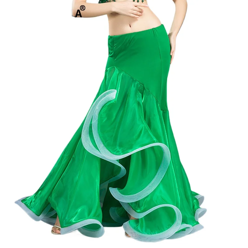 2024 Nieuwe Vrouw Buikdans Rok Sexy Heup Fishtail Buikdans Rok 6809