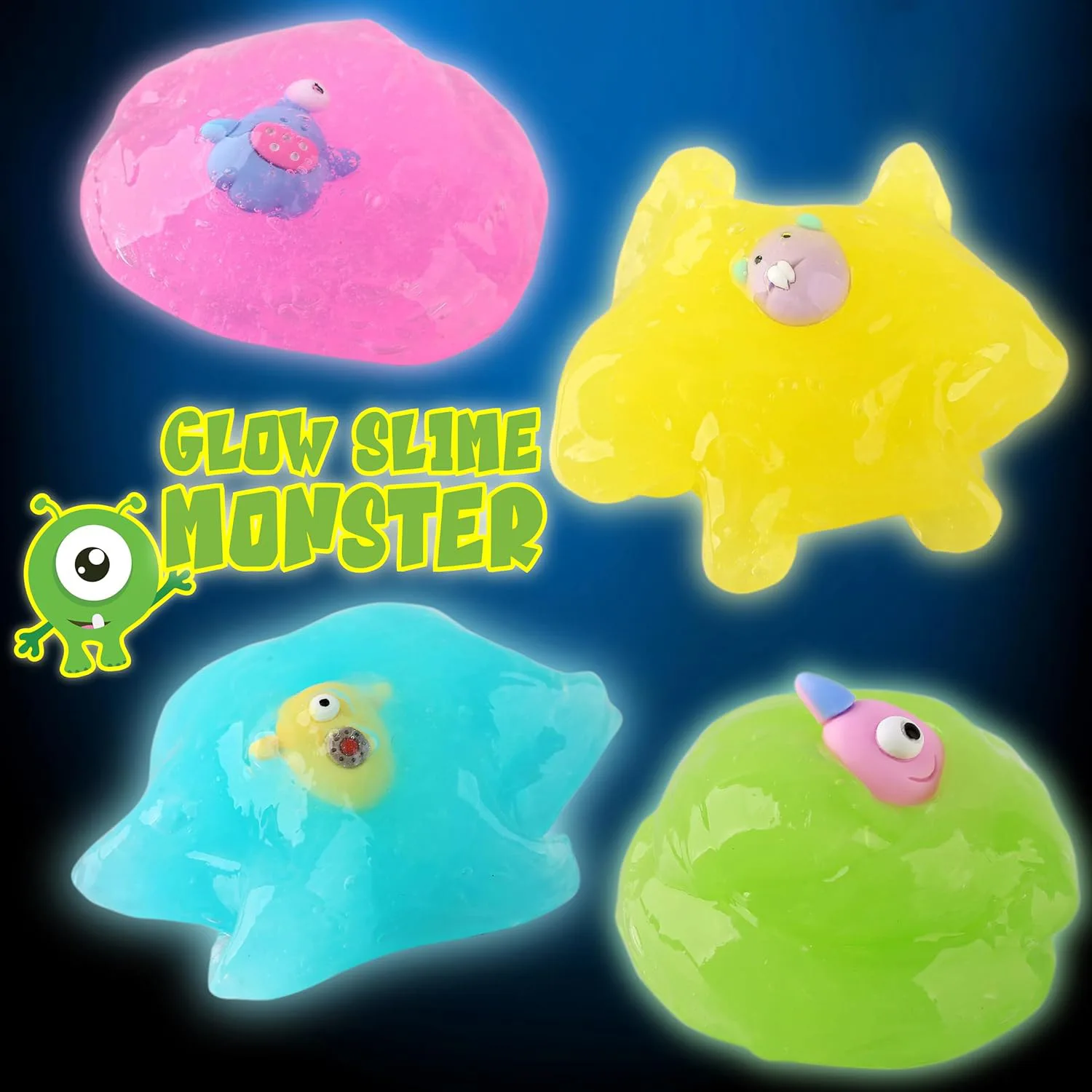 Jouet de développement sensoriel pour enfants, kit de slime monstre à une œillette à faire soi-même, cadeau éducatif