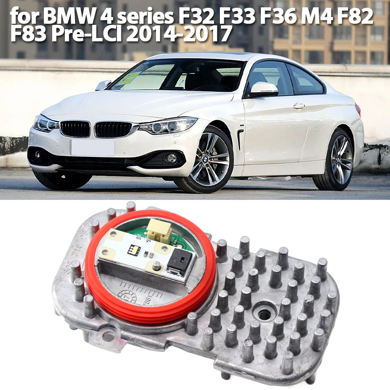 Headlight Led Insert Diode Module Angel Eyes Module for BMW 4 Series F32 F33 F36 M4 F82 F83 2014-2017 1305715084 63117263051