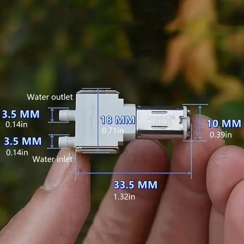 CJWP08-AB03A10 3V 3.3V 3.7V شفط فتيل M20 حاجز المياه N58D