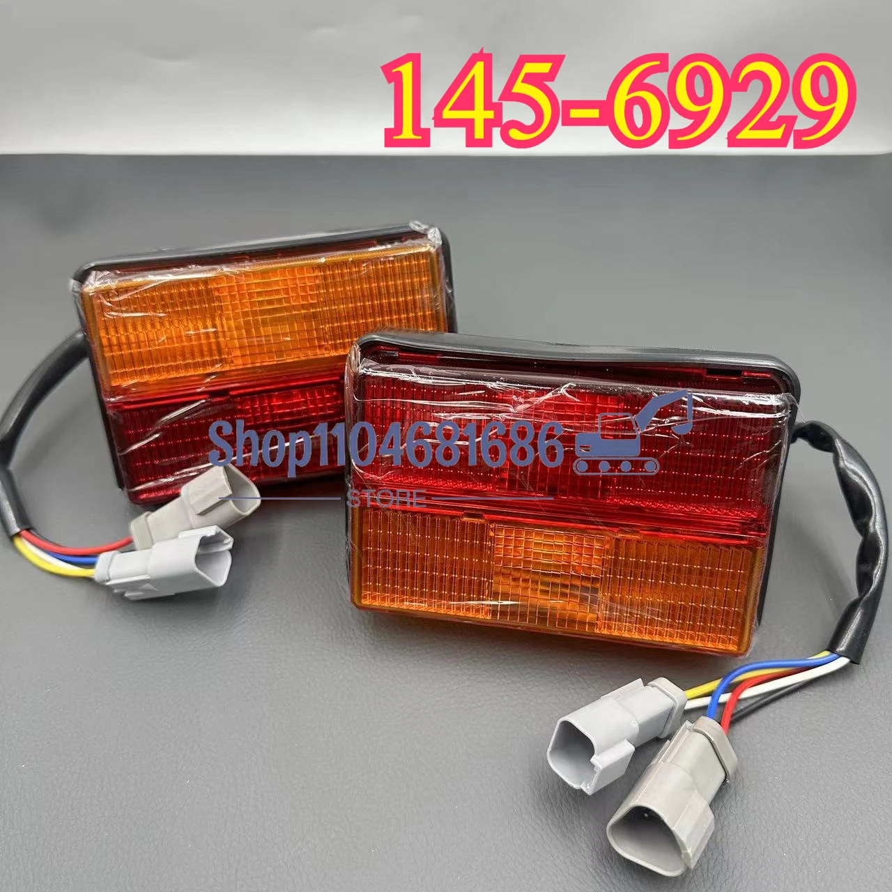 

145-6929,LAMP STOP TAIL Caterpillar parts 914G,924G,930G,938H,950H,962H,HA771,TK371,IT14G2,IT38H