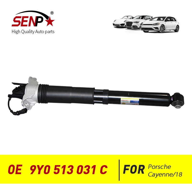 SENP Factory Direct Rear Shock Absorber OEM 9Y0 513 031 B for Porsche Cayenne 2018-2023 100% New Suspension Support Auto Parts