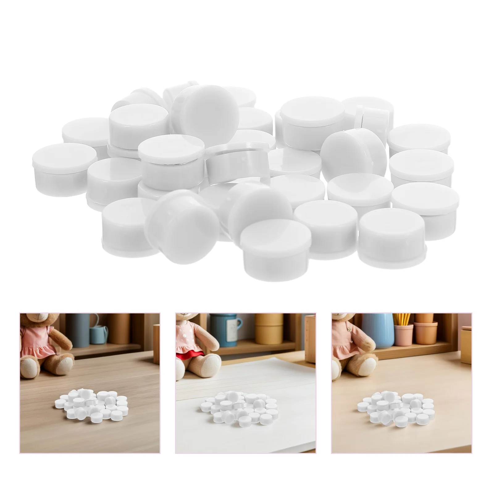 100 stuks windmolenlagerbasis glad DIY roterend lager voor ambachten ambachtelijke draaibare basis voor haarspeldjes armband ringlagers