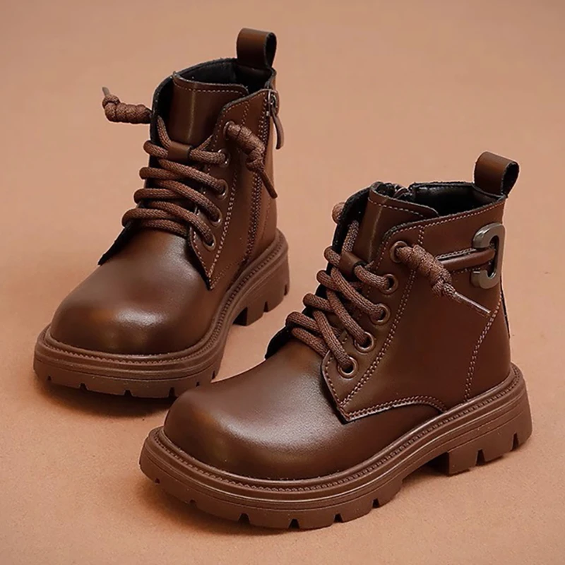 

Autumn Fashion Boots For Girls 2025 Trend Fashion Teenager Girl's Boots Waterproof Platform Autumn Boots For Girls Casual Shoes