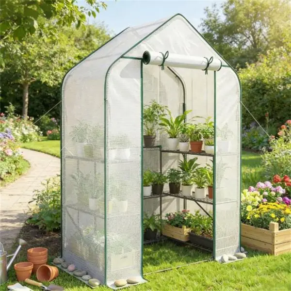 

Портативная уличная теплица, белый гроубокс, компактное решение для выращивания растений