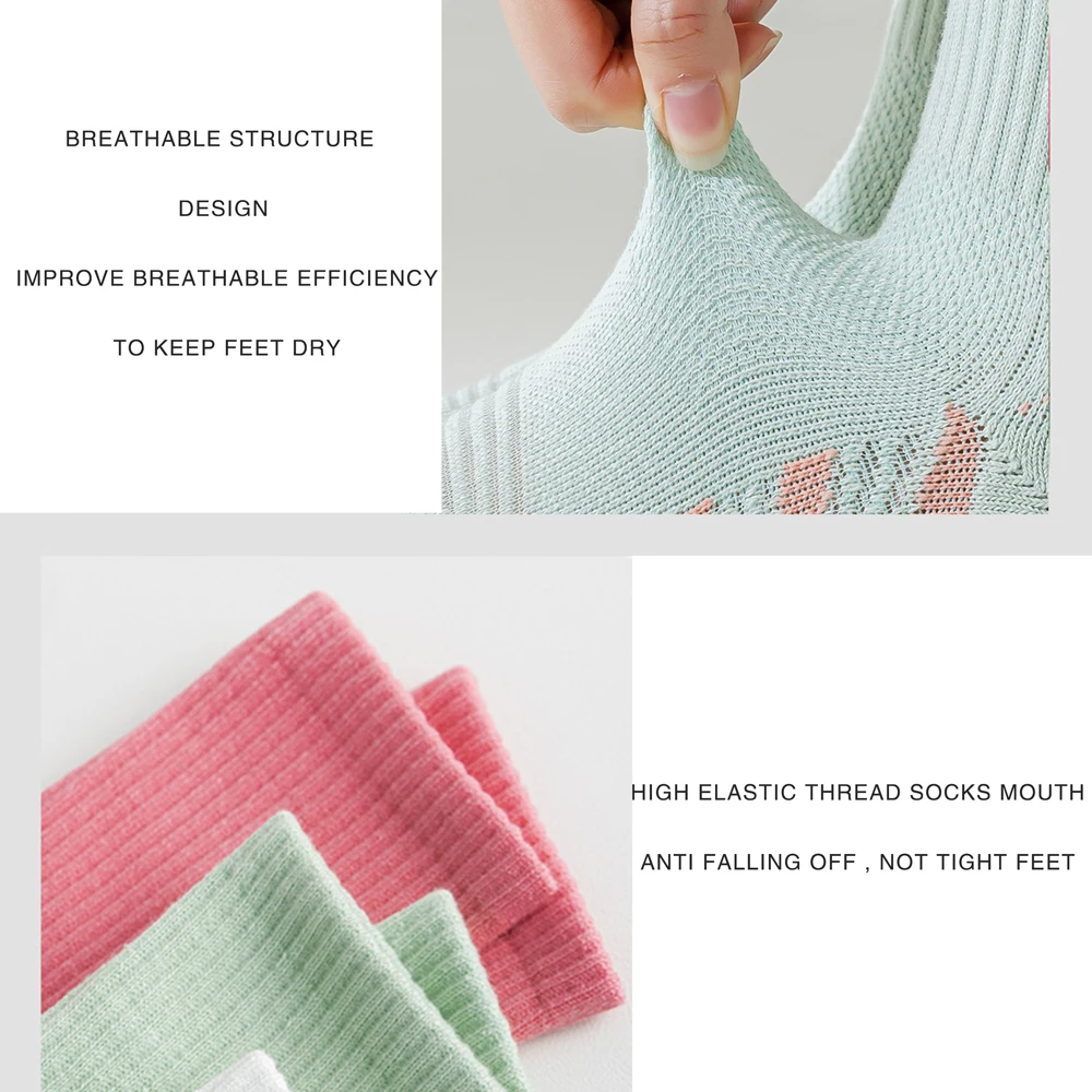 1/2 Paar professionelle Fußgewölbeunterstützung, dick gepolsterte Socken in der Mitte der Wade (Badminton/Tennis/Fitness), stoßdämpfende Performance-Socken – Detail 10