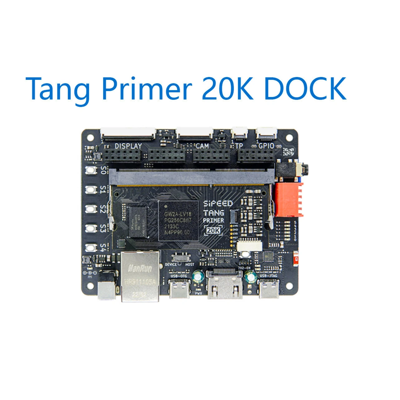 

Tang Primer 20K DOCK Development Board Gowin GW2A FPGA GoAI Education Edition