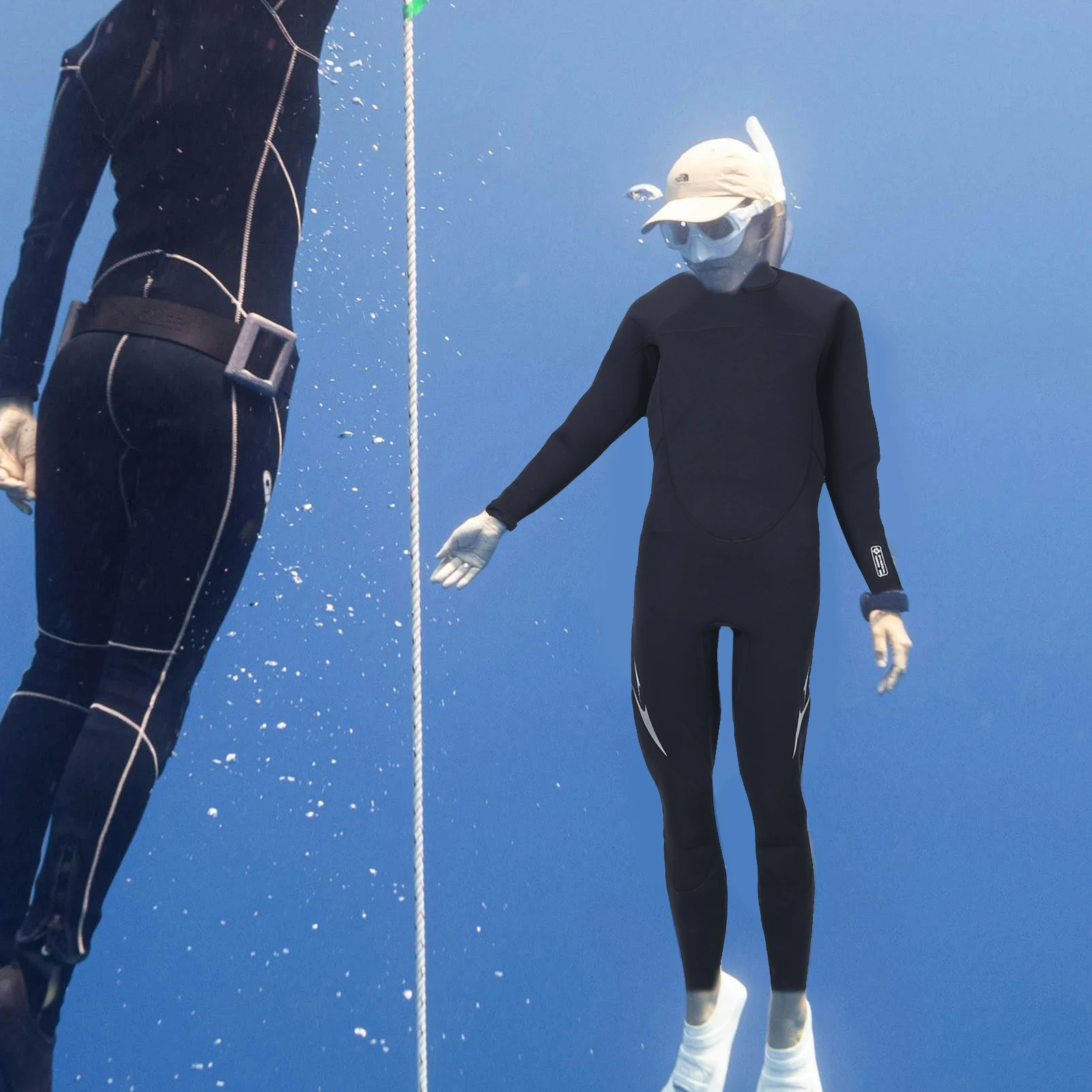 

Men Thick Long Sleeve Wetsuit One Piece Surfing Suit Diving Swimsuit Swimming Clothes Male Wetsuit Men Wetsuits