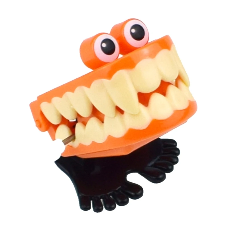 Winding Up Toy Halloween Jumping Pumpkin Figurine Party Favor Children Desk Toy