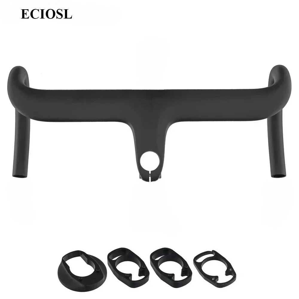

Aerodynamic Carbon Fiber Road Bike Handlebar Ultralight Integrated Design with Spacers