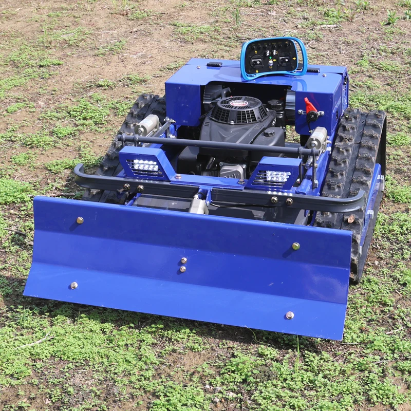 Customized The Lawn Mower Control Mowers Slope Lawn Mower Tracked All Terrain Remote Control Robot Weed Mowing Machine