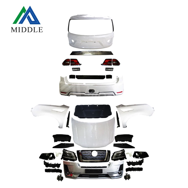 High Quality New Car Body Kit for Nissan Patrol Y62 2011-2019 Upgrade To 2020 1:1 Orignal Style