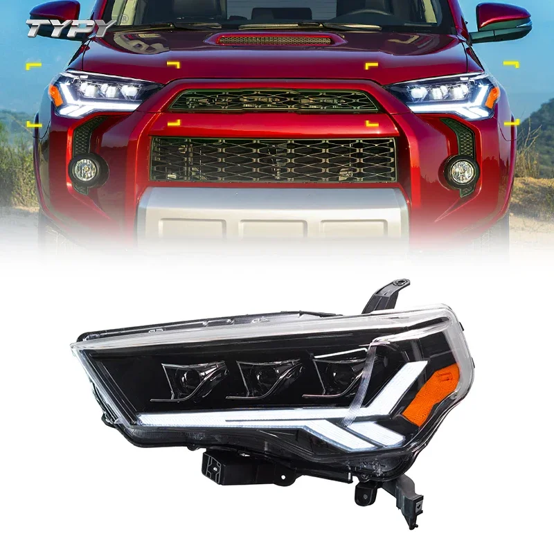 

New design Full LED Headlights For 4Runner With Dynamic Turn Signal 4 runner 2014-2020