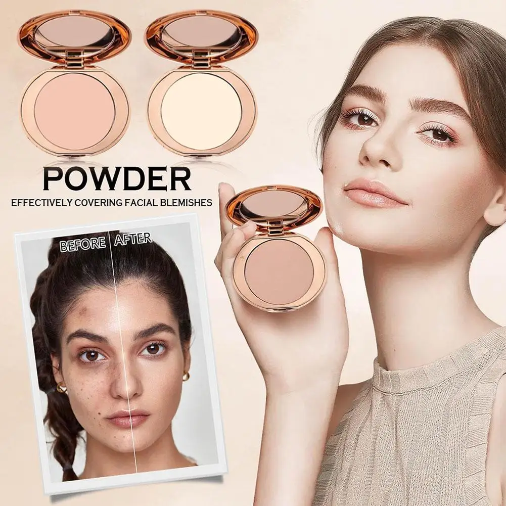 Polvo fijador CT, maquillaje de larga duración, corrector con Control de aceite, brillo, enfoque suave, maquillaje perfecto sin poros, polvo fijador quemado