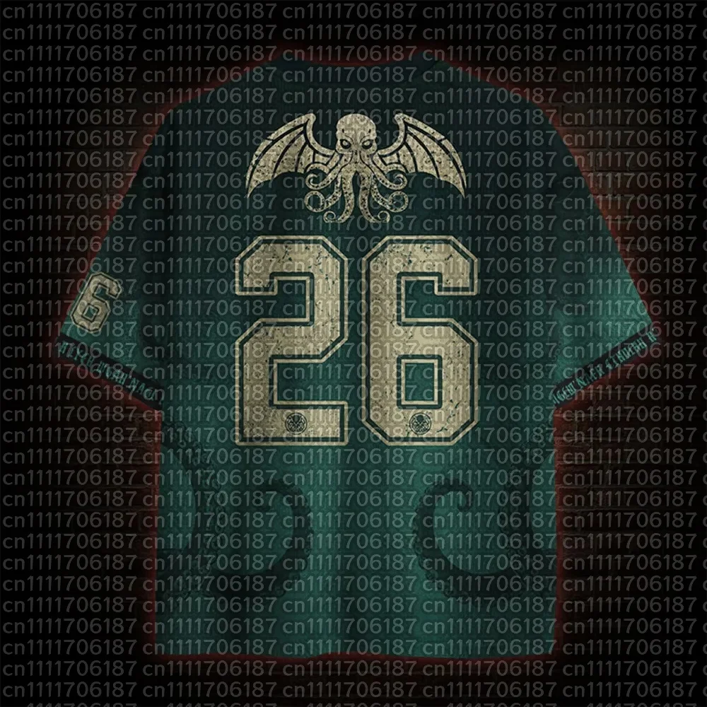 2026 New Dark Themed  Casual T-shirt Suitable for Sports and Fitness, Hip-hop Fashion, Men's Short Sleeved Gothic Style