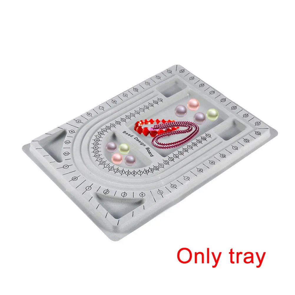 Necklace Design Tray Bead Design Boards for Jewelry Making DIY Craft Beading Board Holds Beads Securely Easy Pick Up No Sliding