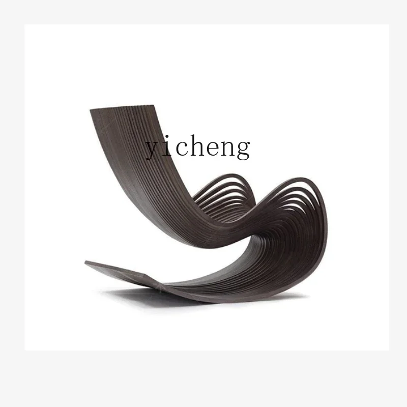 

rocking chair single solid wood recliner balcony leisure home living room bedroom lazy sofa chair