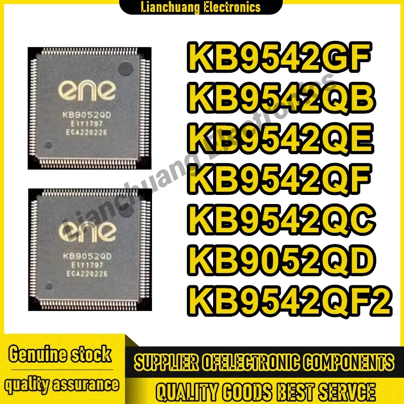 2 uds KB9542QC KB9052QD KB9542GF KB9542QE KB9542QB KB9542QF2 KB9542QF QFP IC chipset nuevo Original en stock