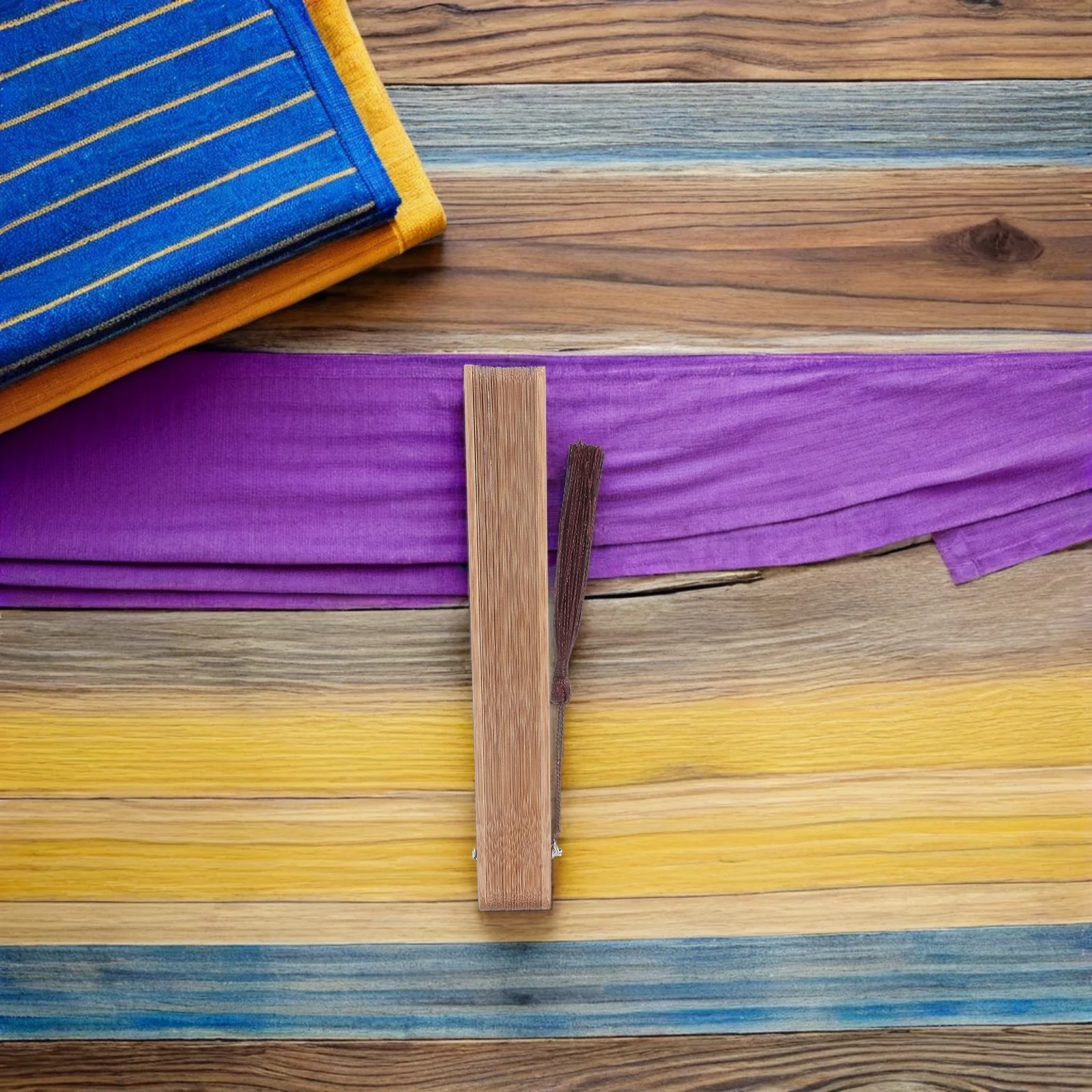 

Bamboo Folding Hand Fan Mini Portable Lightweight Foldable Handheld Fan for Summer Travel Weddings Outdoor Cooling Accessory