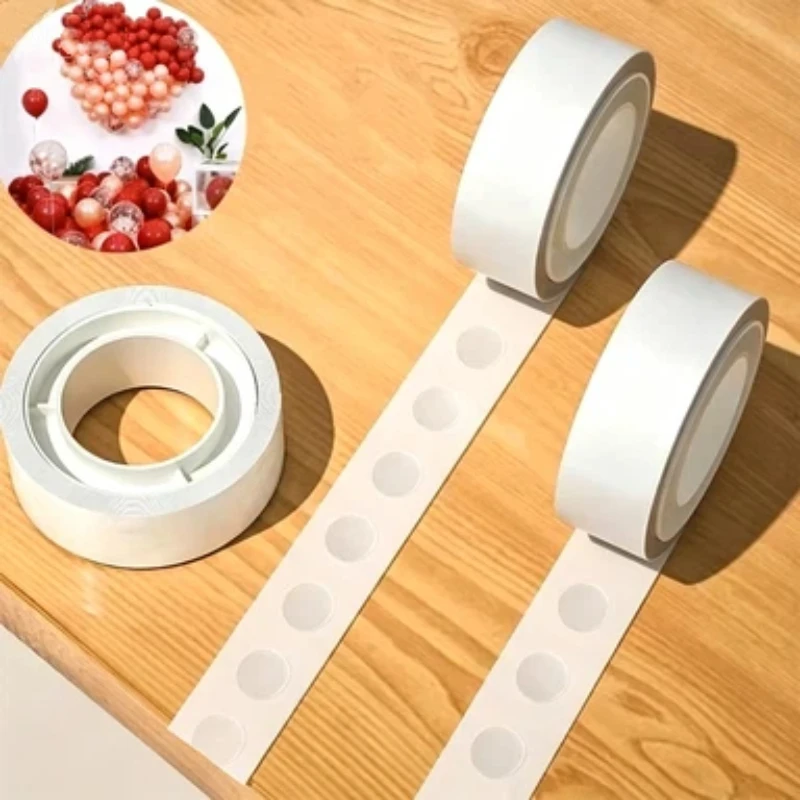 

1 Roll Dot Double Sided Adhesive Poster Clear Glue Point Tape Round No Traces Strong Adhesive Sticker Waterproof For Craft DIY