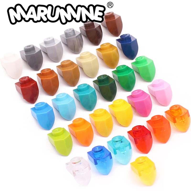 Marumine MOC 400PCS 15070 denti affilati animali 1x1 Film corto componenti per blocchi di costruzione fai da te accessori per bambole parti sfuse Halloween