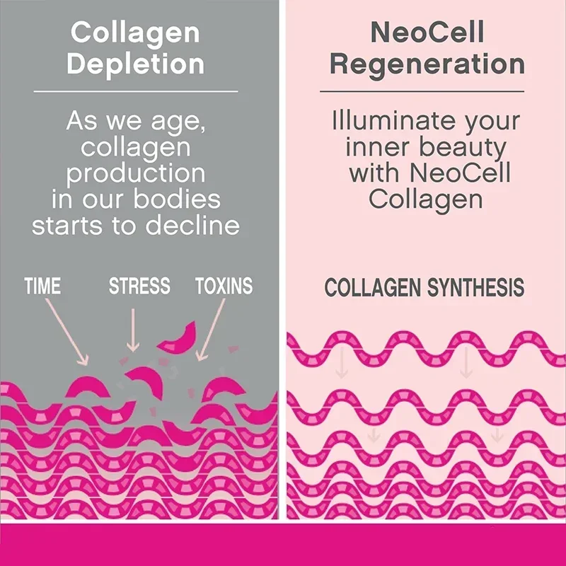 Super Collagen Peptides + Vitamin C & Biotin, Gluten Free, Promotes Healthy Hair, Beautiful Skin & Nail Support