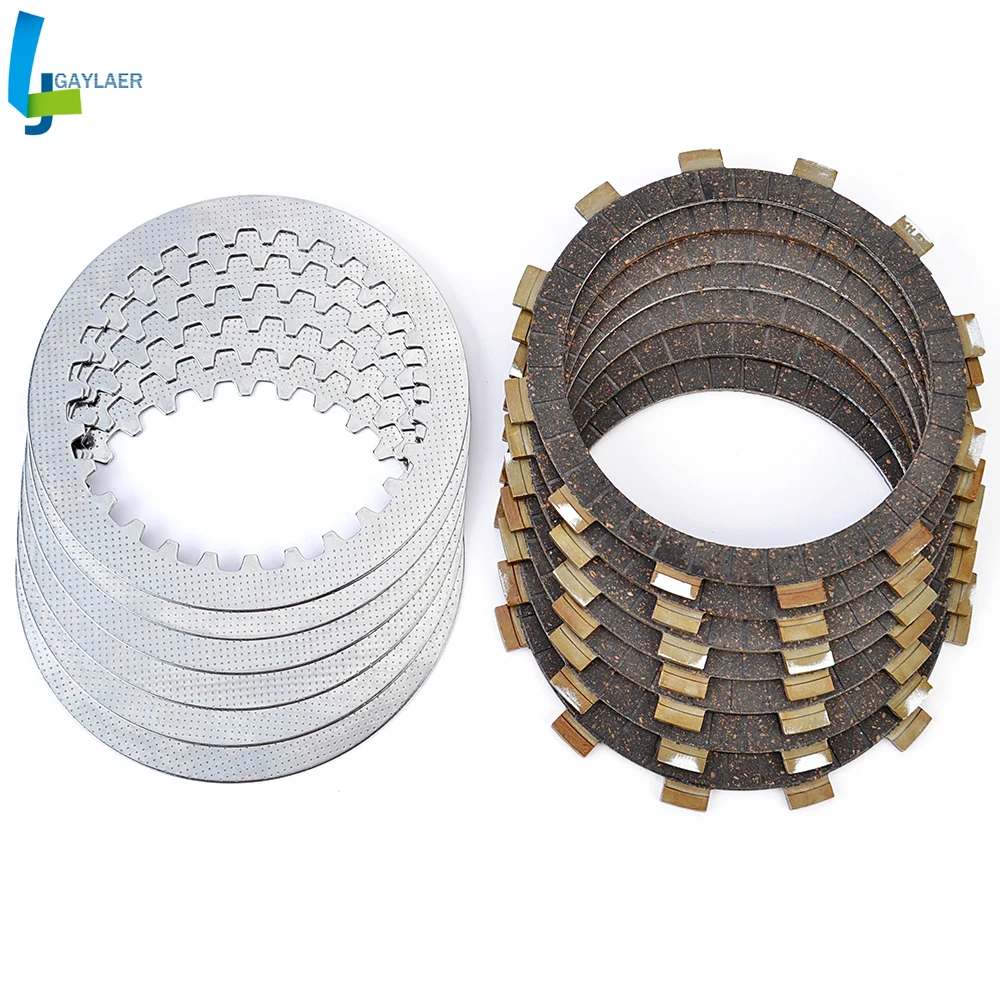 Clutch Friction Disc Plates for Yamaha XS750 SE 1979-1980 XS750 1977-1979 4H7-16321-02 7 371-16325-00 6 1.2