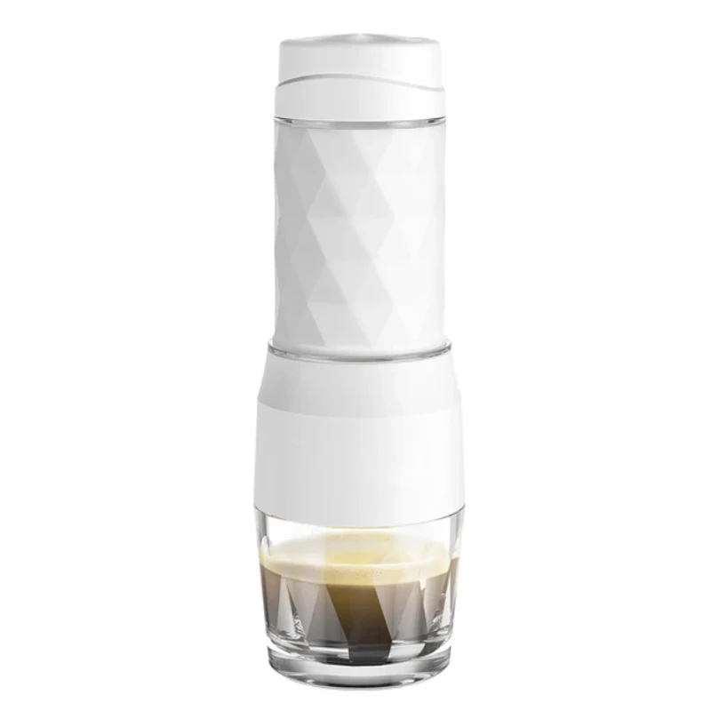 

Портативная капсульная кофемашина 2 в 1, ручной пресс, кофеварка, мини-эспрессо с функцией нагрева, кофеварка