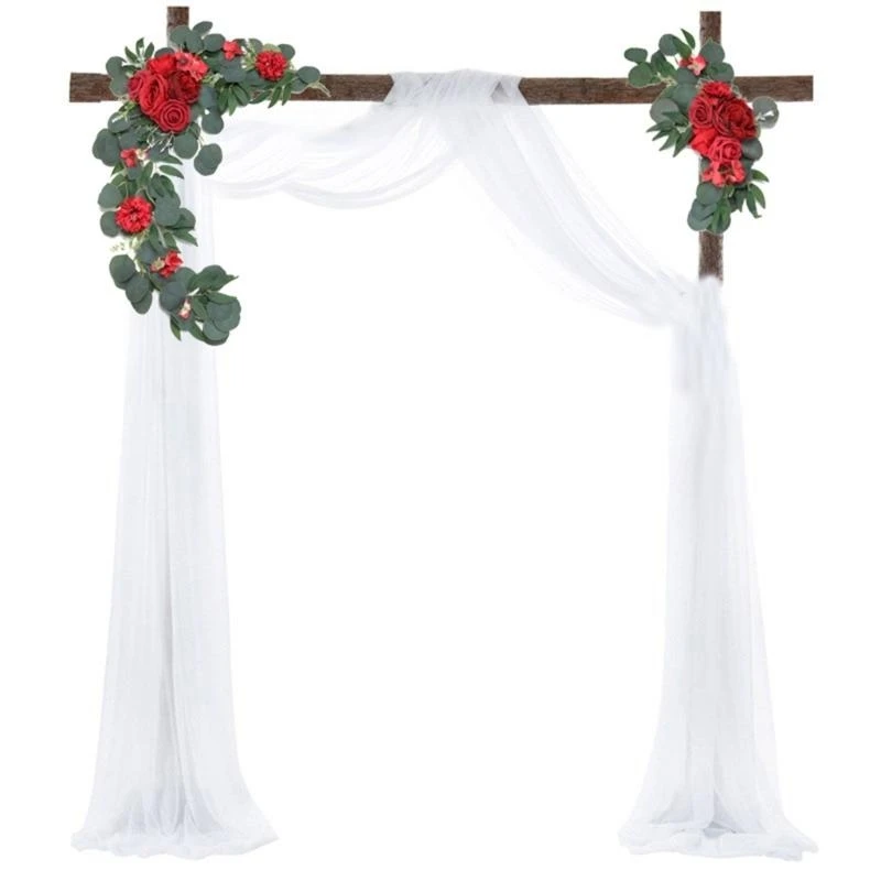 

Artificial Wedding Arch Flower 1 Set Simulation Flower Decor Accessory 15UB