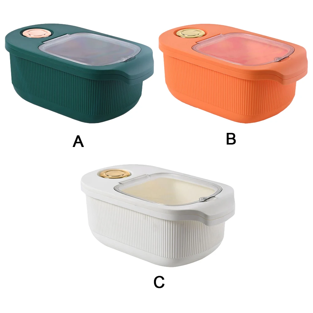 

Large Capacity Rice Bucket Safe Wide Application Exquisite Craftsmanship Safe For Food Contacting