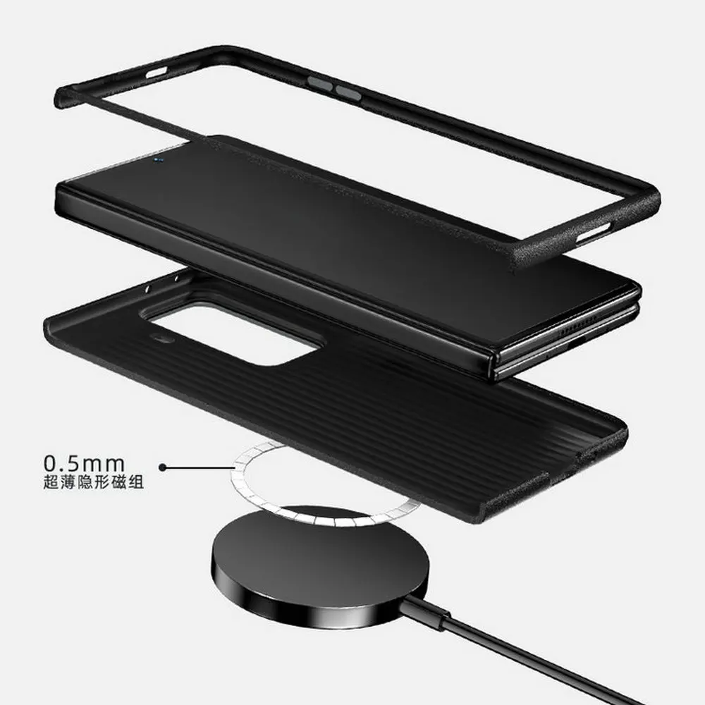 

Роскошный чехол Magic V3 5G для Huawei Honor Magic V3 Armor с магнитом для беспроводной зарядки, задняя панель, чехол Honor Magic VS3 V 3