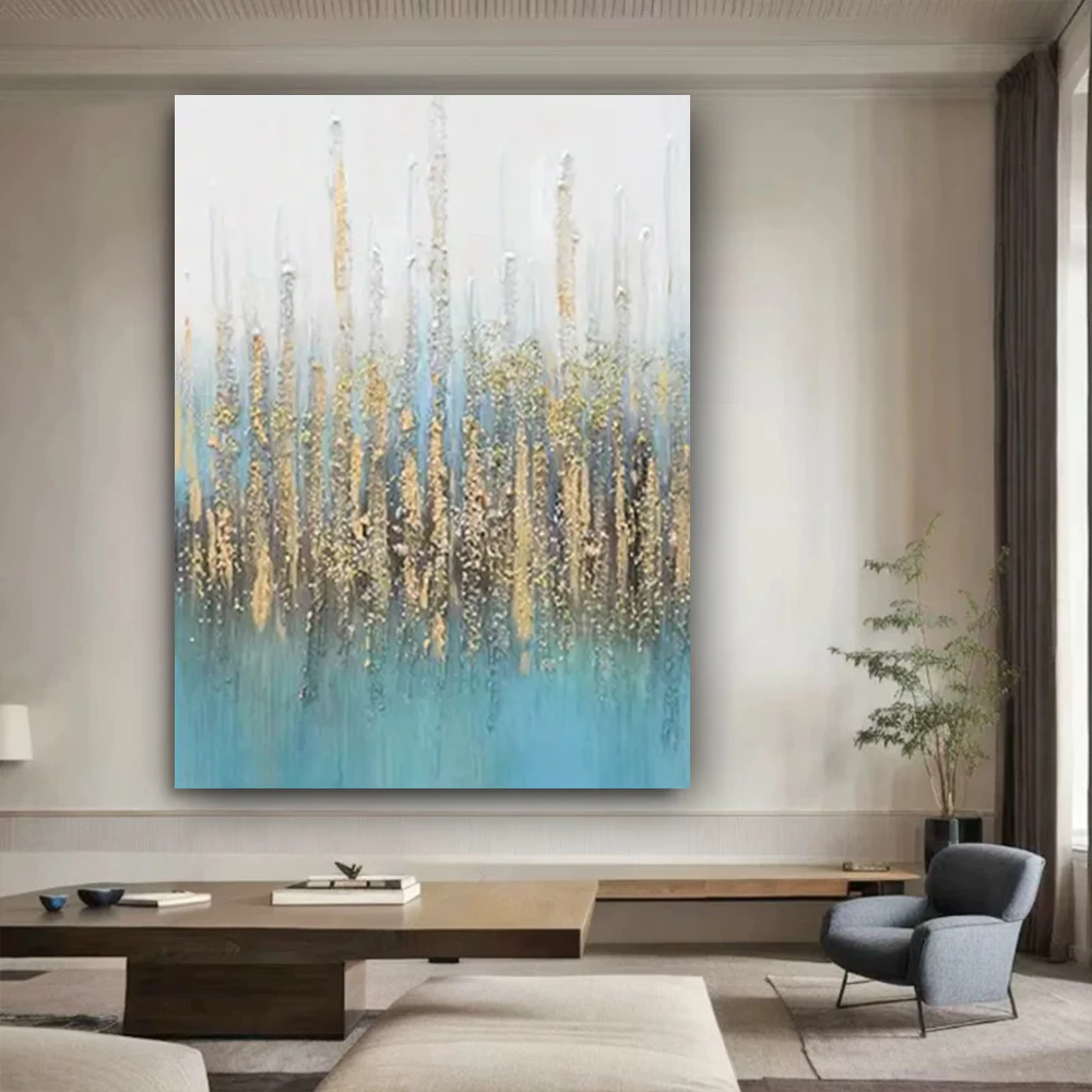 

Master Design Modern 100% Hand-Painted Abstract Oil Painting On Canvas Wall Art Picture for Living Room Bedroom Home Decoration