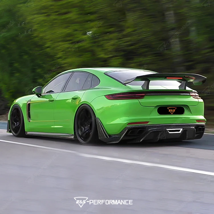 Upgrade SD Style Rear Wing Spoiler for Porsche Panamera 971 Forged Carbon Car Spoiler