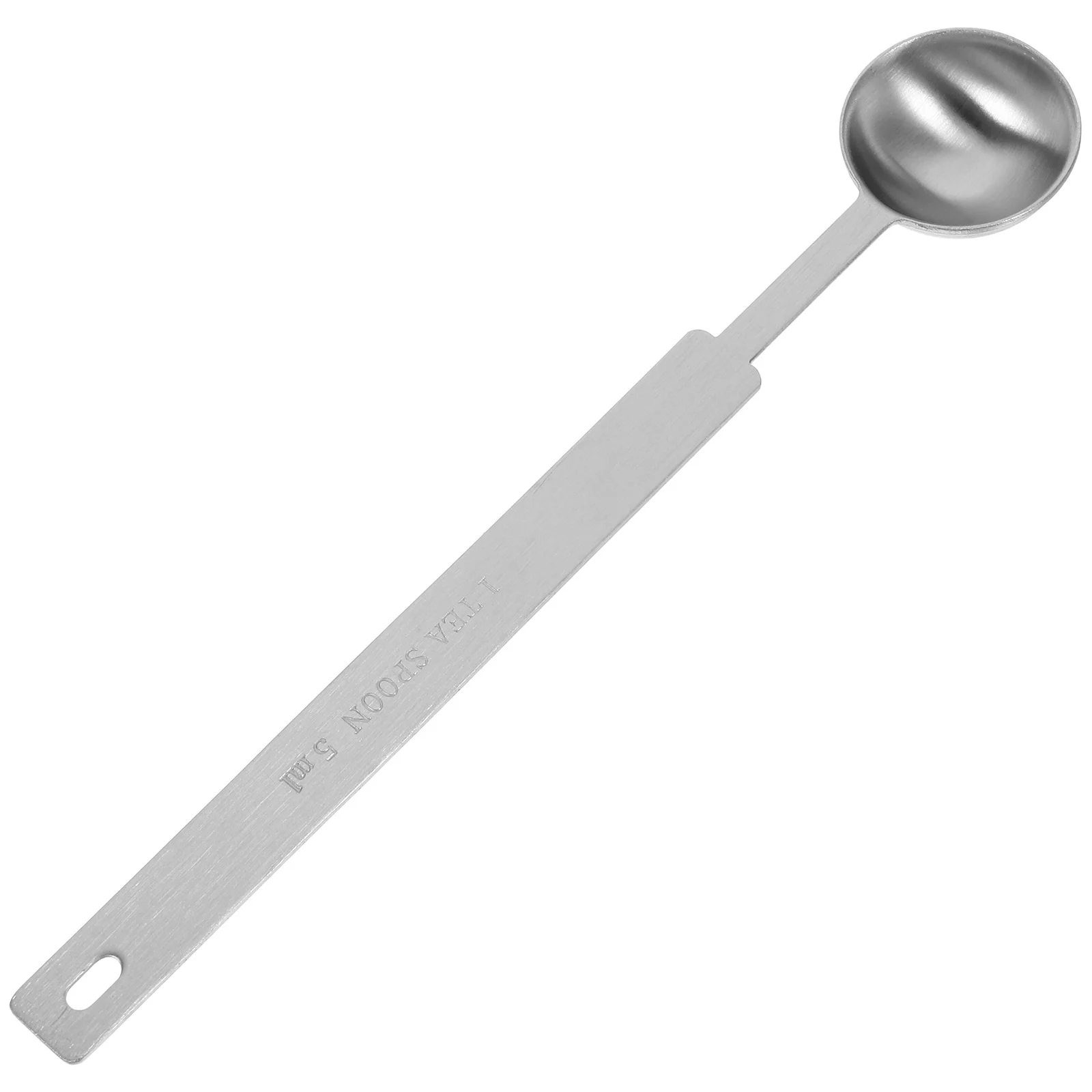 

Long Handle Stainless Steel Measuring Spoon 5ml Precise Baking Cooking Kitchen Tool Seasoning Easy Measurement Scoop