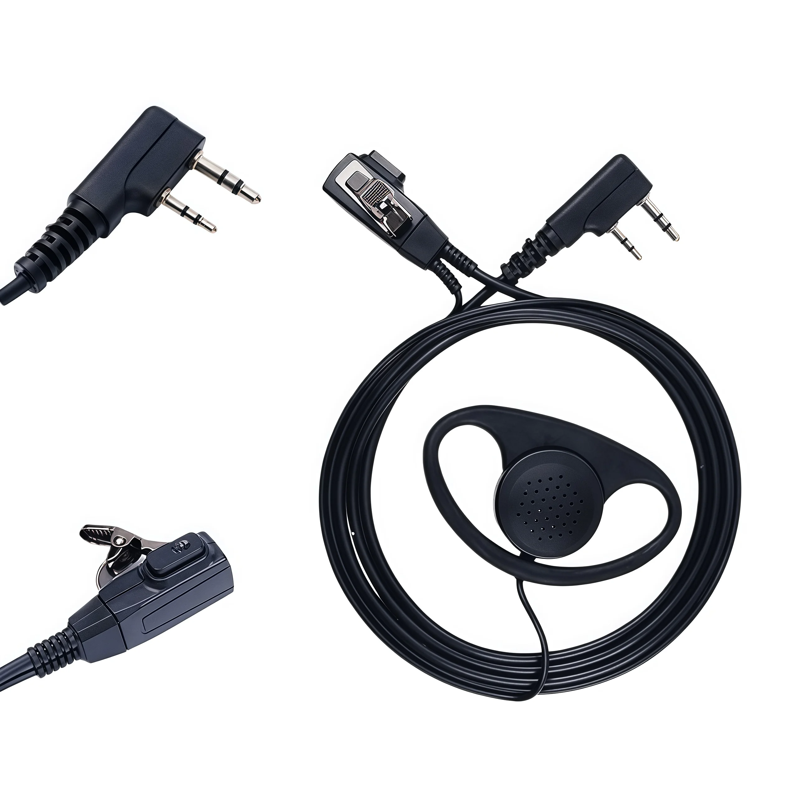 2 Pin D-Shape Walki…