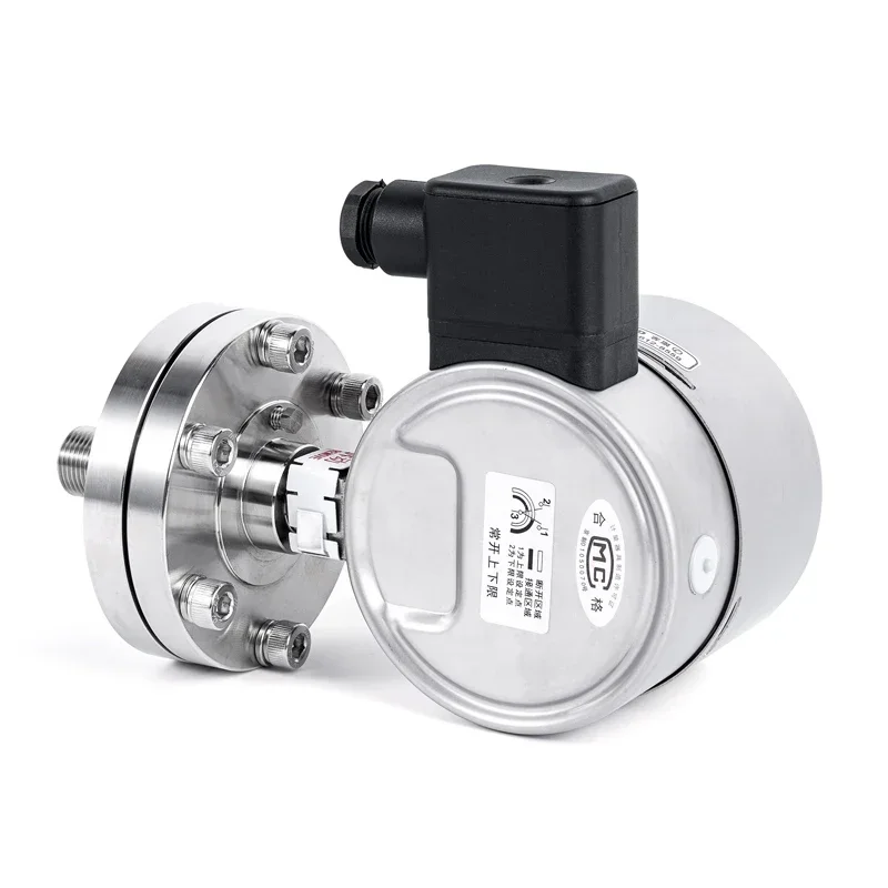 

BLD Beijing Brady PYXHN-100 all stainless steel diaphragm shock resistant electric contact pressure gauge 24V filter press