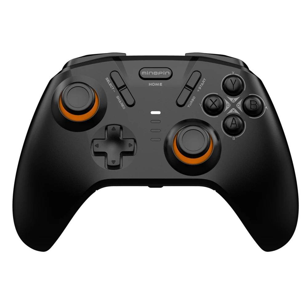 

T06C-Mingpin S821 Pro Wireless Bluetooth Grip Hall Trigger for Switch Android IOS/PS4/PC Multi-Functional Portable Gamepad,B