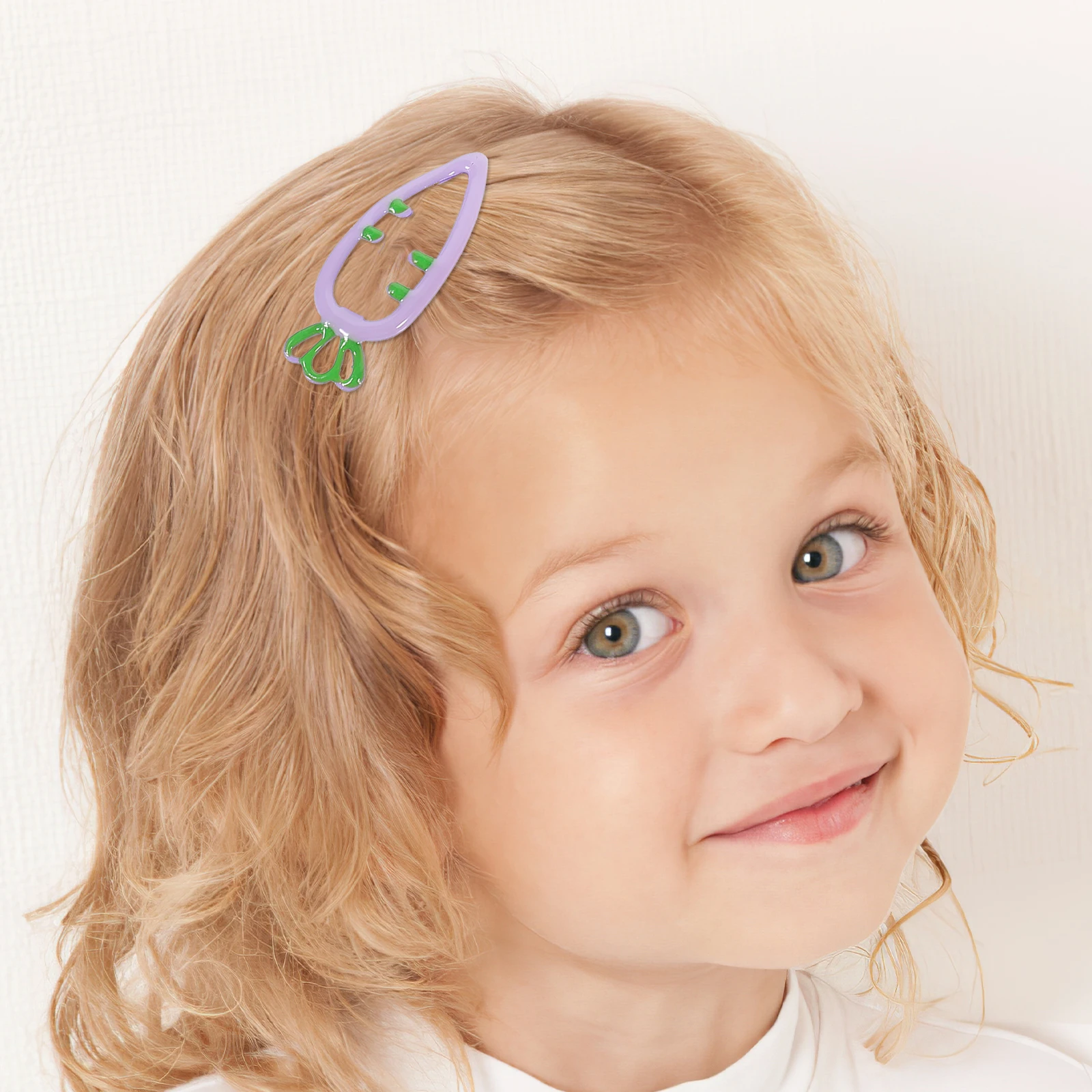 

14 pcs Clips Cute Accessories Cute Accessories For Girl Small Snap Clips Birthday Party Decorative Hair Clip Fine Hair