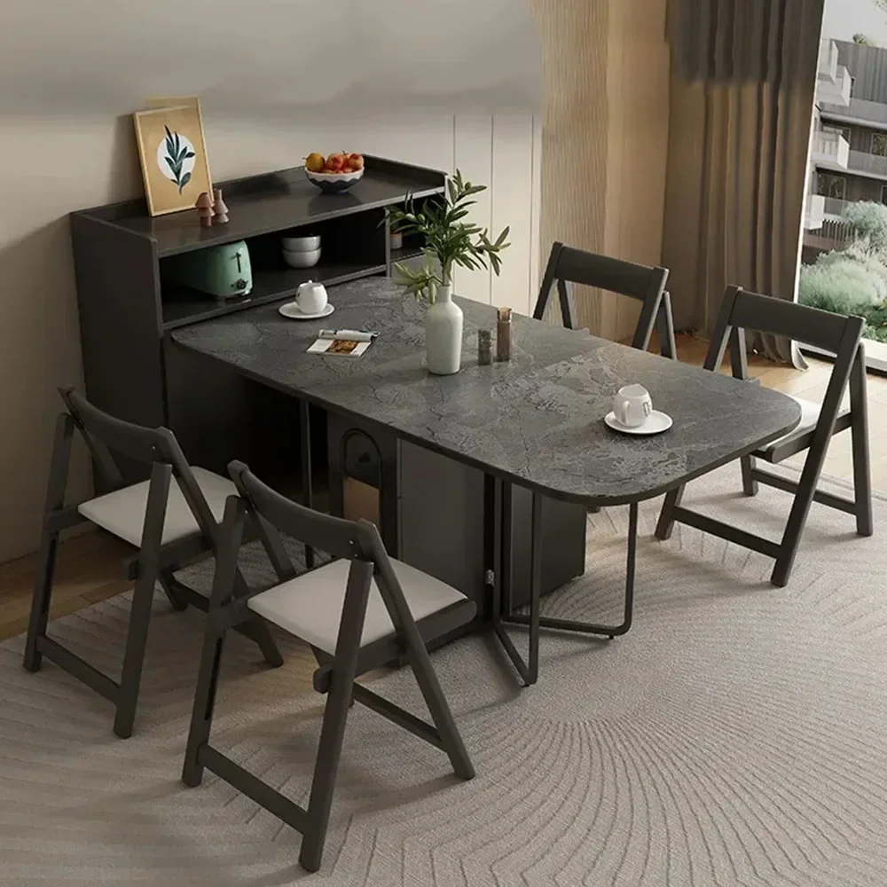 

Folding Luxury Dining Table Set Restaurant Luxury Entryway Nordic Dining Table Organizer White Italian Muebles Home Furniture