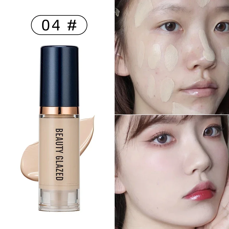 6ML Matte Hydrating Face Liquid Foundation - Długotrwały wybielający korektor do makijażu Kosmetyczny Maquiagem