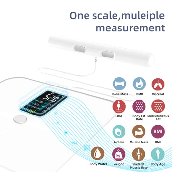 HAIZHIHUI SmartBody Accurate Digital Display Body Fat Smart Scale Body Composition Analyzer Smart Weight Scale Scale weight body