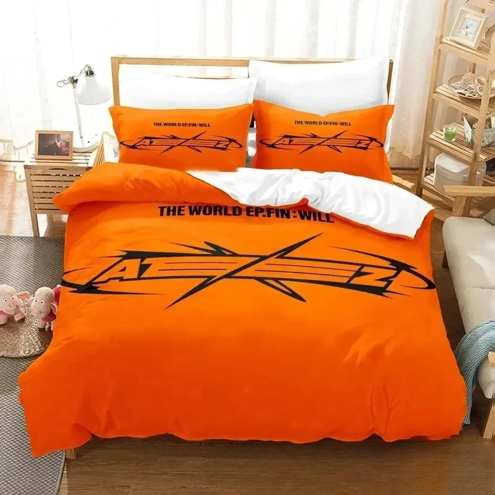 The World Ep.fin Will ATEEZ Bedding Set Bedroom Soft Modern Bedspreads Comefortable Kids Duvet Cover Quilt Cover And Pillowcase