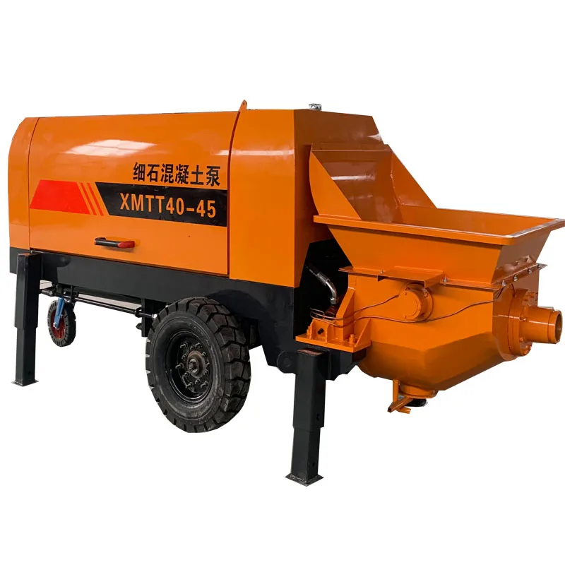 Mini Concrete Pump,Cement Mortar Spray Pump Machine