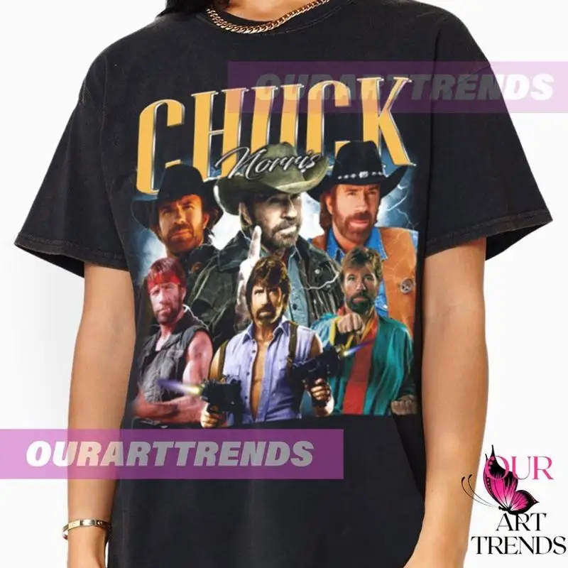 Limited Chuck Norris Actor Vintage T-Shirt