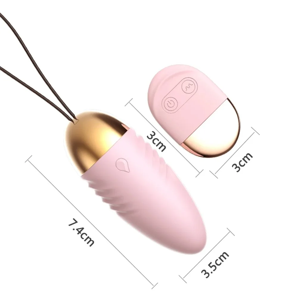 Kegel Ball Wireless Remote Control Vibrating Egg Clitoris Stimulator Vaginal Massage Ball G- Spot Vibrators Sex Toys for Woman