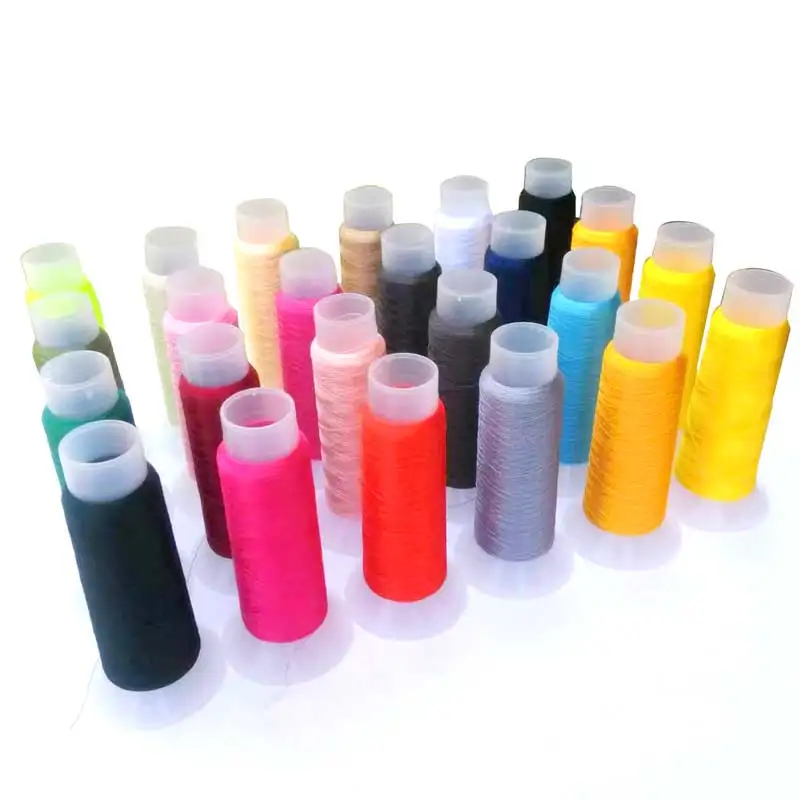 1300 yards computer embroidery thread 120D2 strands hand embroidery tassel thread winding thread sewing machine thread