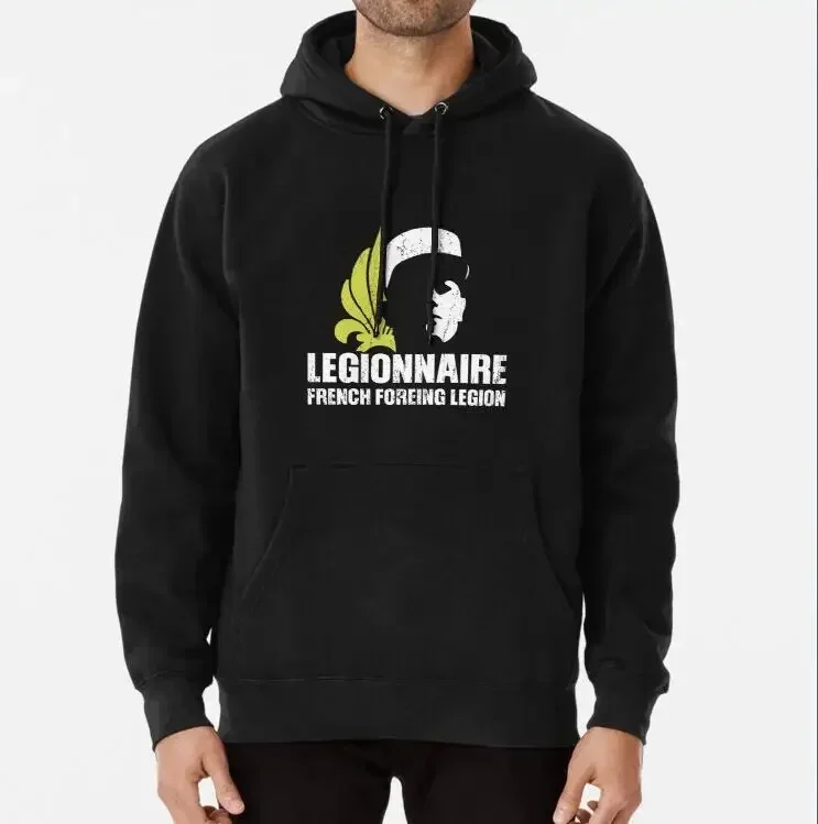

Франция французский легион Etrangere десантники пуловер с капюшоном повседневная осенне-зимняя мужская толстовка