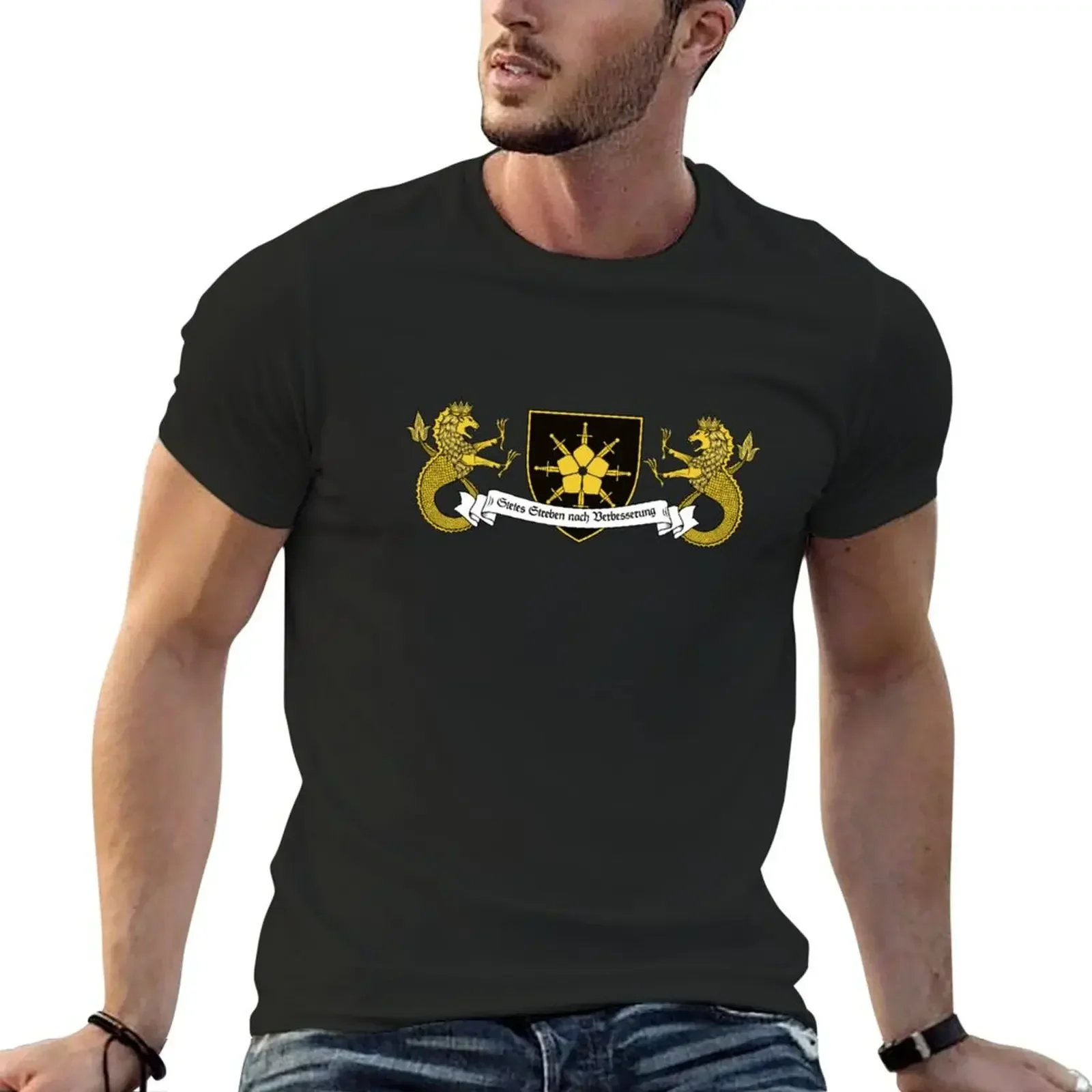 Stetes Streben nach Verbesserung T-Shirt sports fans vintage luxury clothes men