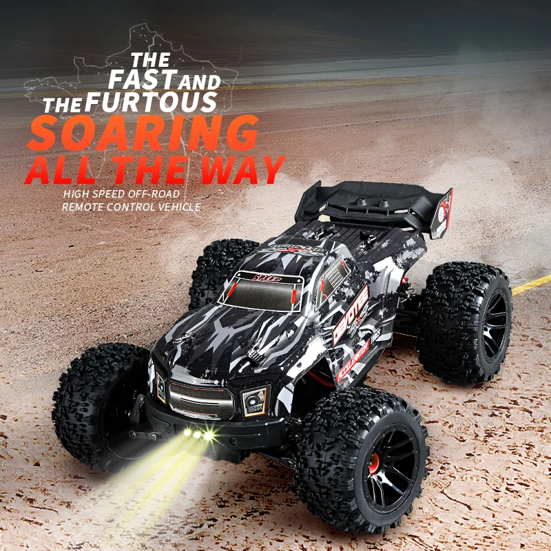 1:14 2.4Gリモートコントロールオフロードトラックカー四輪駆動高速カトゥンカーRCレーシングカークライミングカー男の子おもちゃギフト