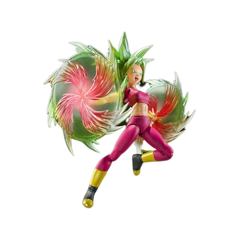 Bandai S.H.Figuarts Original Genuine SHF Dragon Ball Super Saiyan Kefla Anime Model Toys Action Figure Gifts Collectible